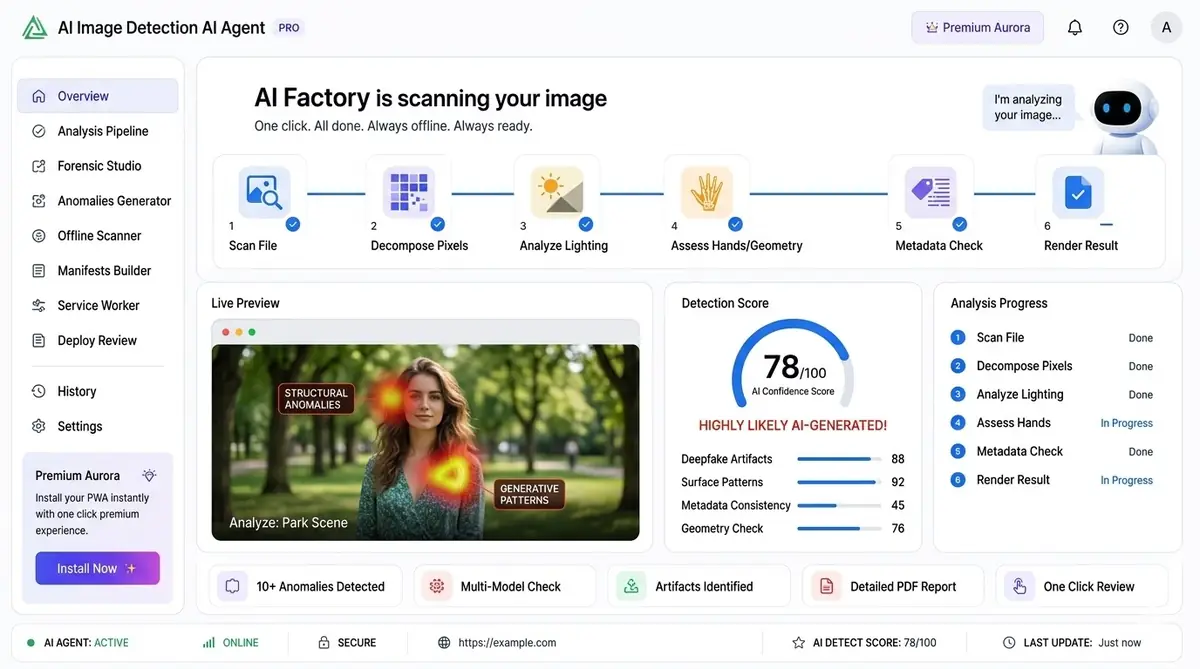 AI safety monitoring Game Master — example of the AI tool dashboard software